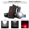 Rechargeable Vest Light Chest Back Safety Warning Light